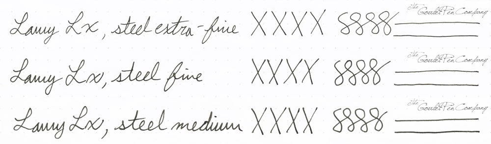 LAMY Lx Fountain Pen - Palladium - Image 15