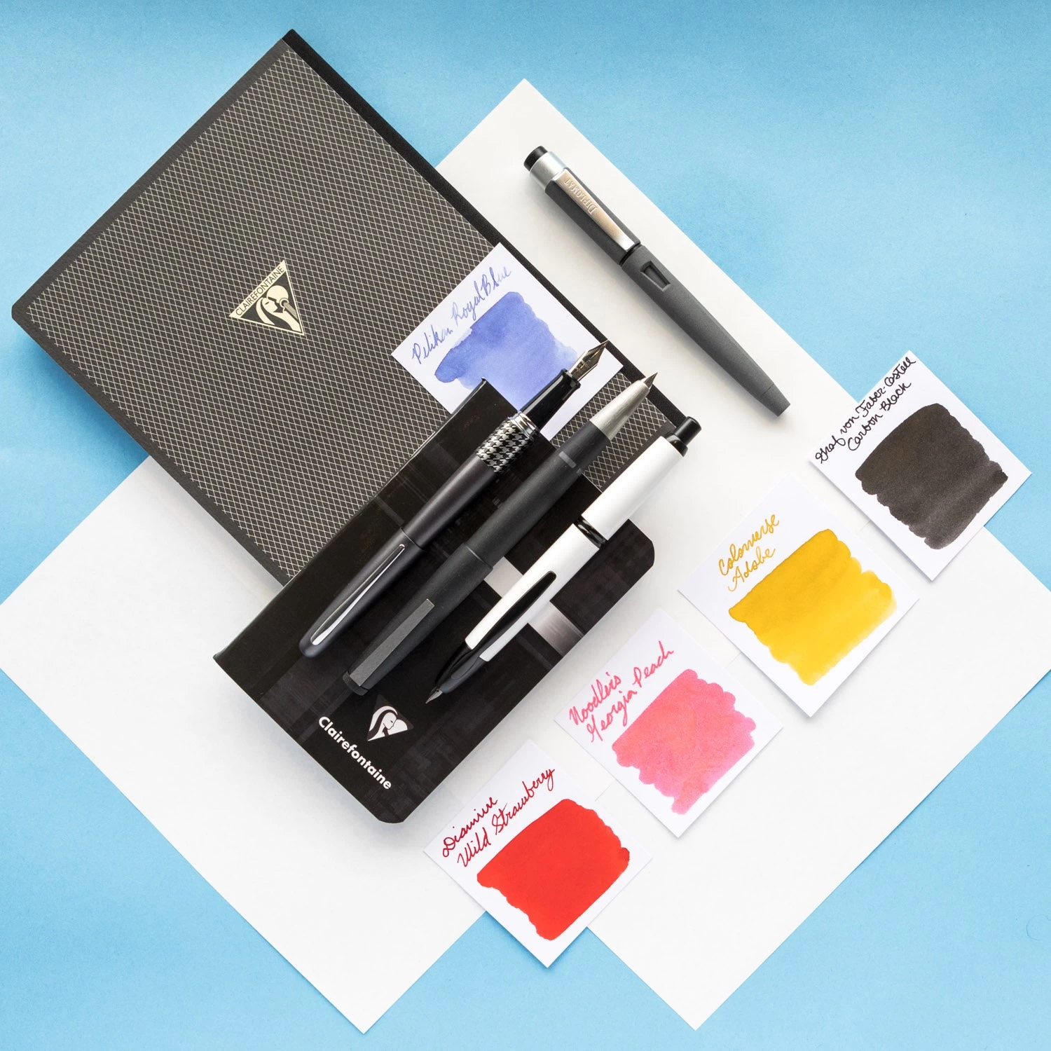 Clairefontaine 1951 Clothbound A5 Notebook - Black, Lined - Image 4