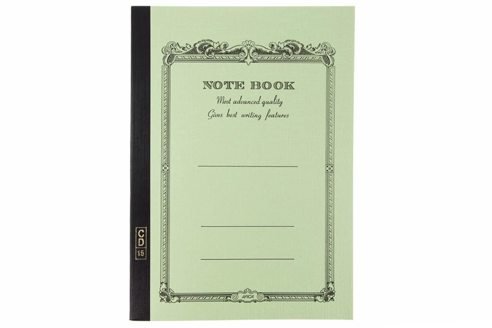 Apica CD-15 B5 Notebook - Light Green, Lined