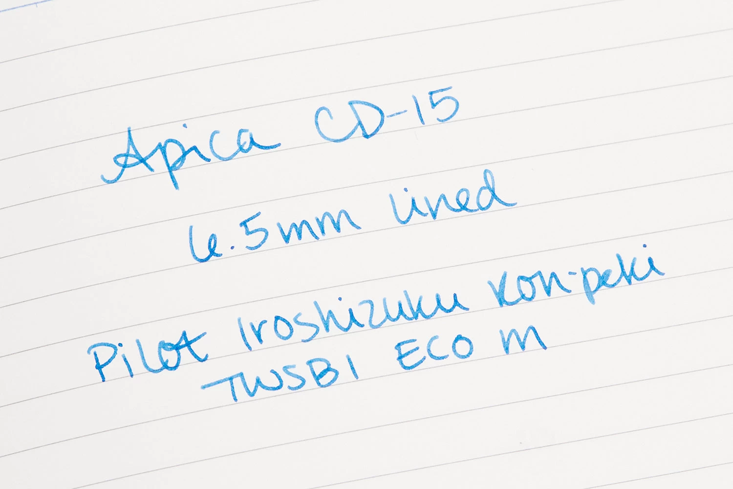 Apica CD-15 B5 Notebook - Light Green, Lined - Image 4