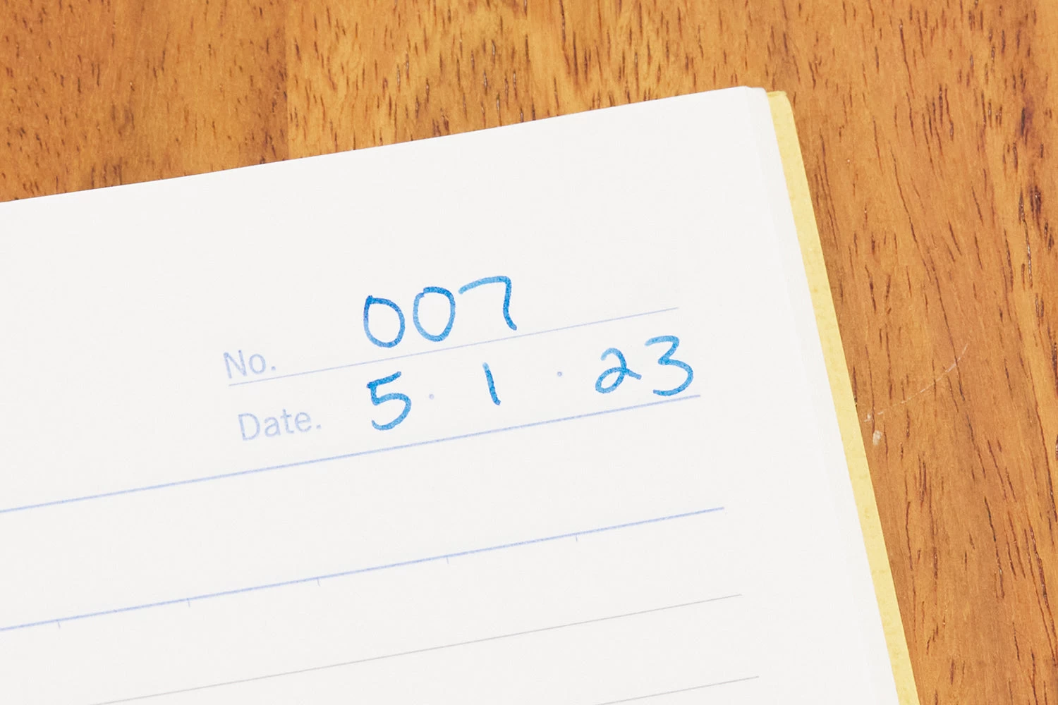 Apica CD-15 B5 Notebook - Light Green, Lined - Image 5