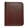Aston Leather 20 Slot Pen Case - Cognac
