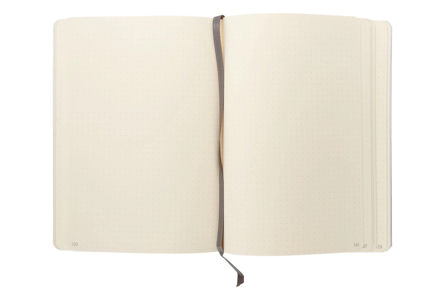 Clairefontaine Basic My Essential A5 Notebook - Grey, Dot Grid - Image 2