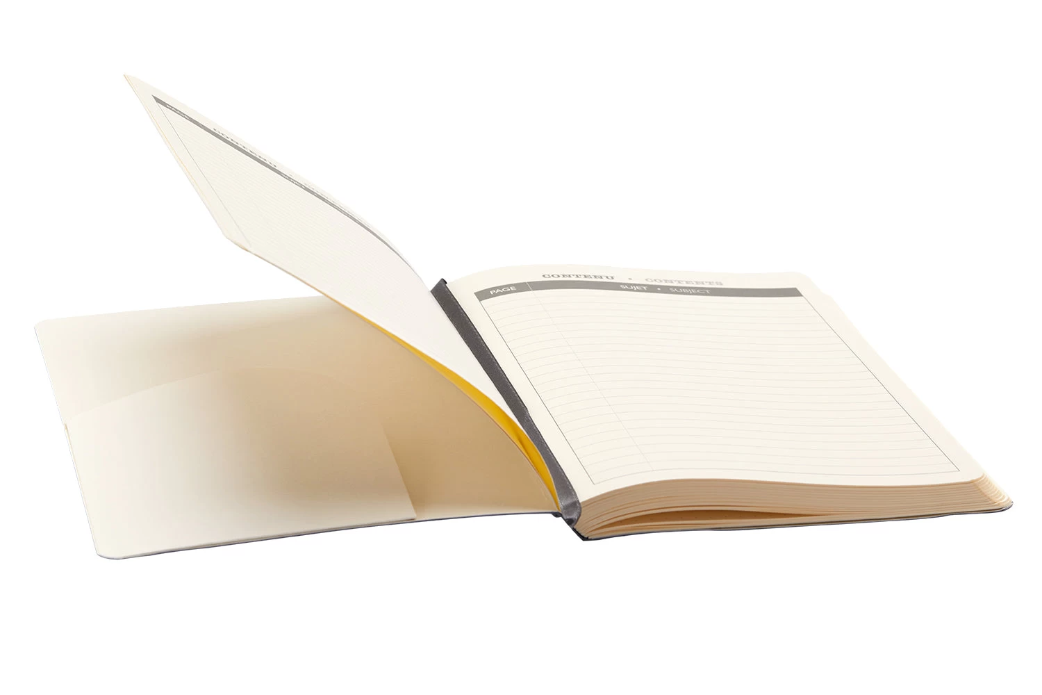 Clairefontaine Basic My Essential A5 Notebook - Grey, Dot Grid - Image 3