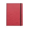 Clairefontaine Basic Clothbound A5 Notebook - Red, Lined