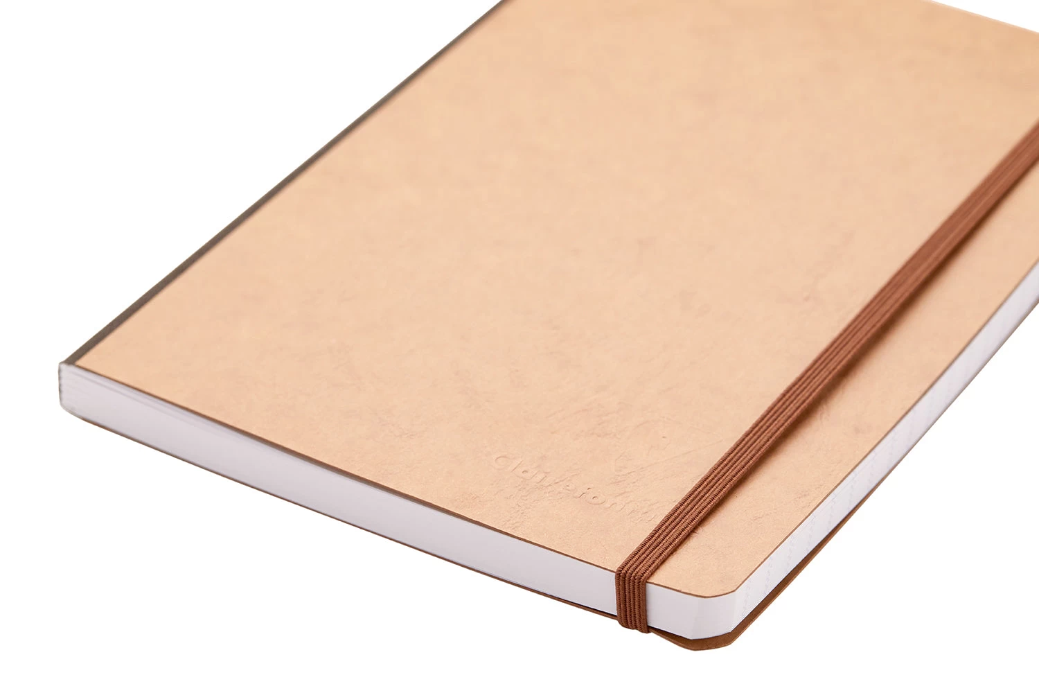 Clairefontaine Basic My Essential A5 Notebook - Tan, Dot Grid - Image 3