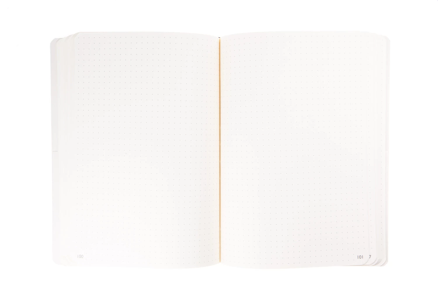 Clairefontaine Basic My Essential A5 Notebook - Black, Dot Grid - Image 2