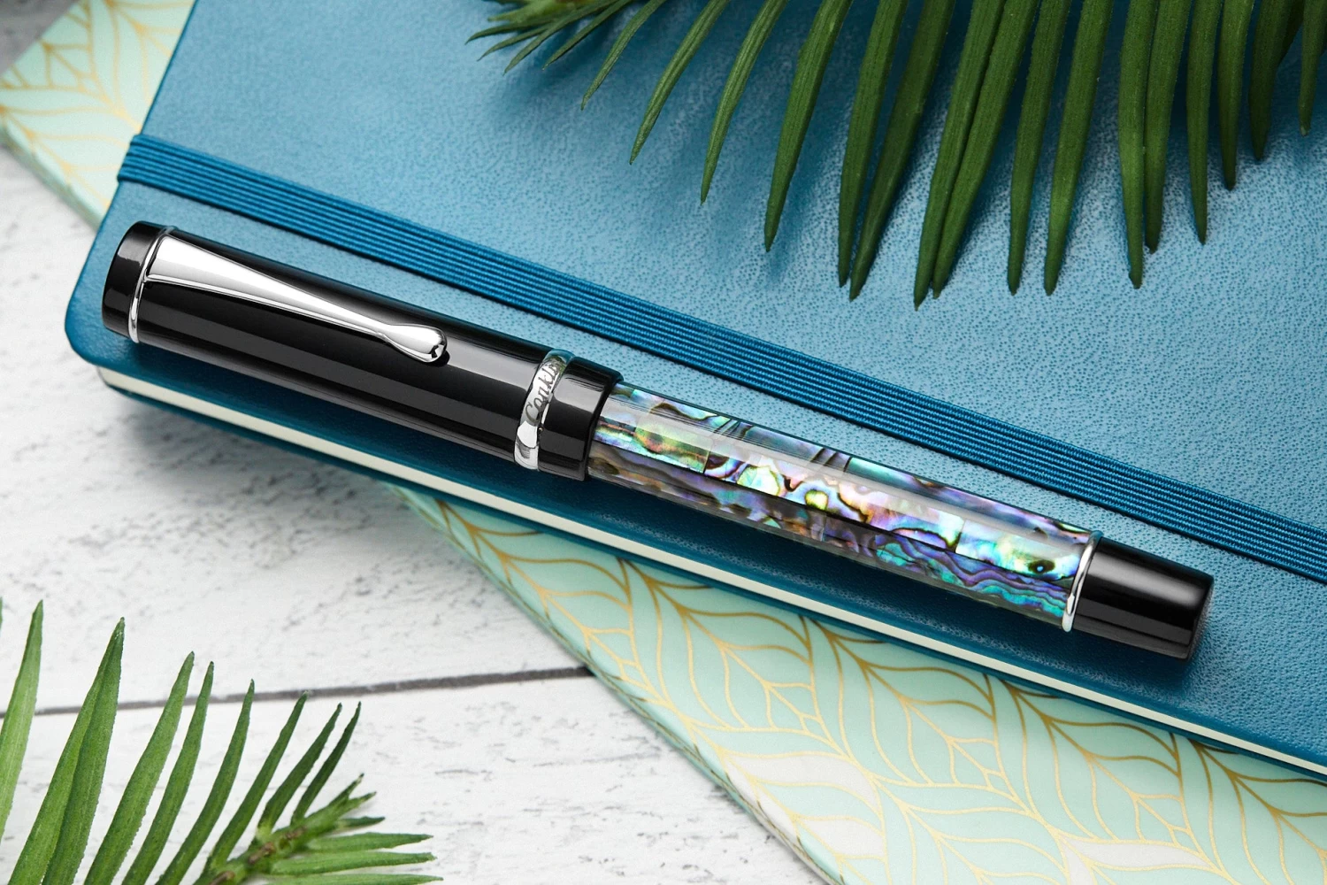 Conklin Duragraph Fountain Pen - Abalone Nights - Image 8