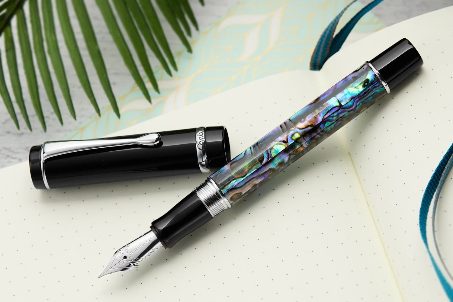 Conklin Duragraph Fountain Pen - Abalone Nights - Image 6