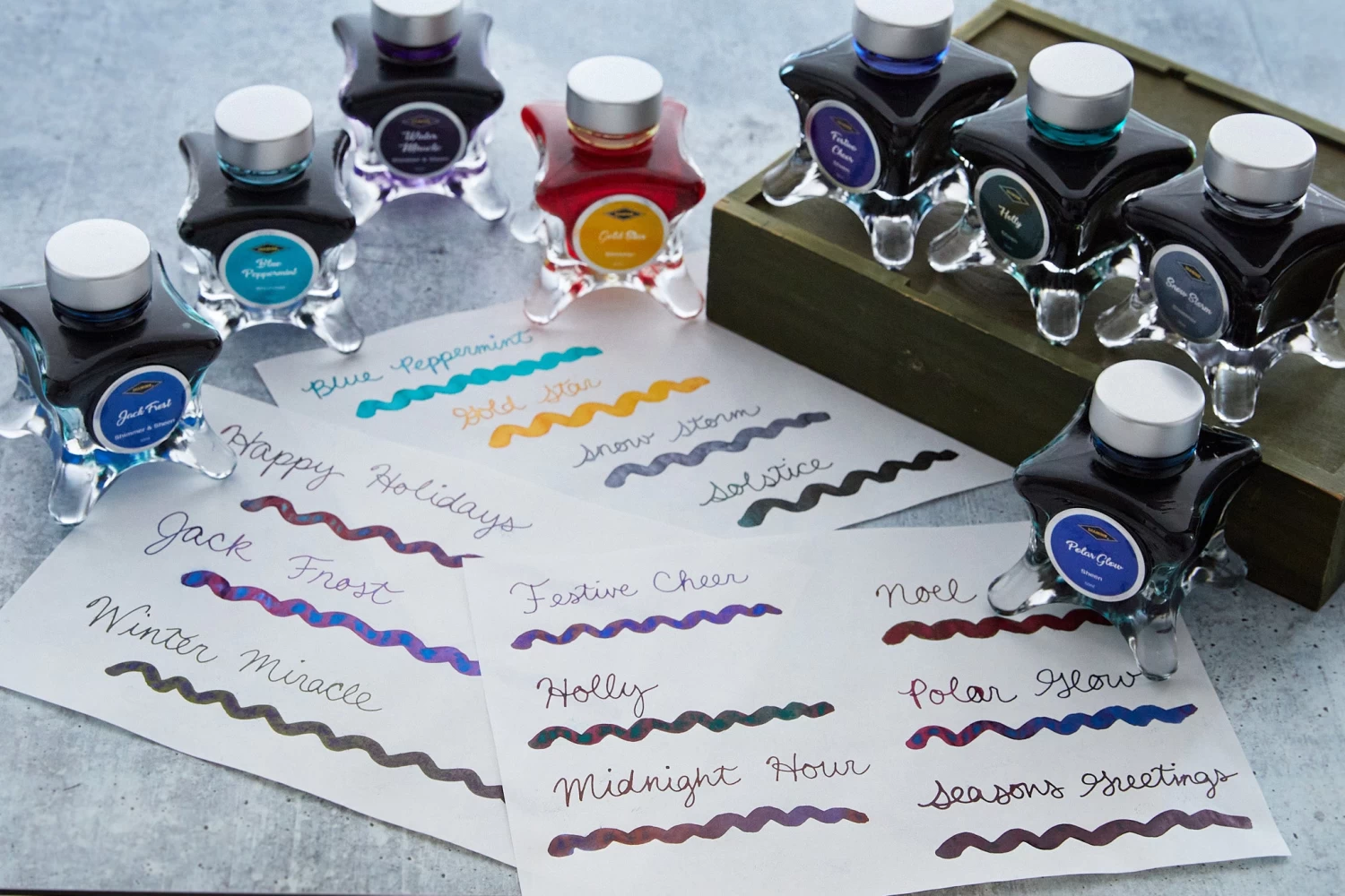 Diamine Midnight Hour - 50ml Bottled Ink - Image 2
