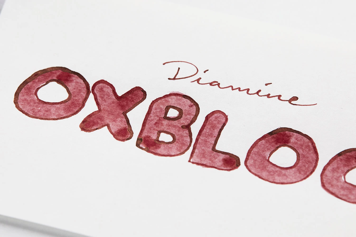 Diamine Oxblood - 30ml Bottled Ink - Image 7