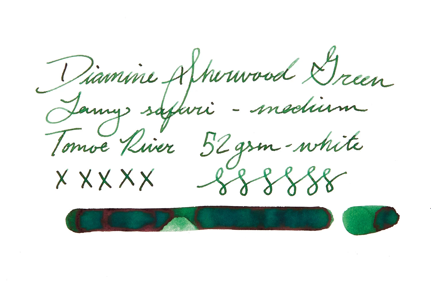 Diamine Sherwood Green - 80ml Bottled Ink - Image 7