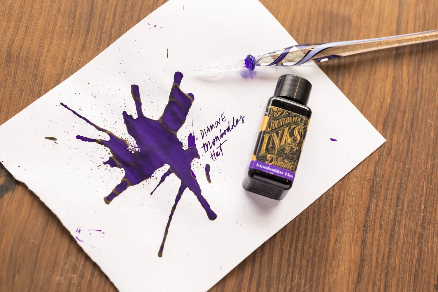 Diamine Monboddo's Hat - 30ml Bottled Ink - Image 4