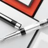 Diplomat Nexus Demo Fountain Pen - Black/Silver