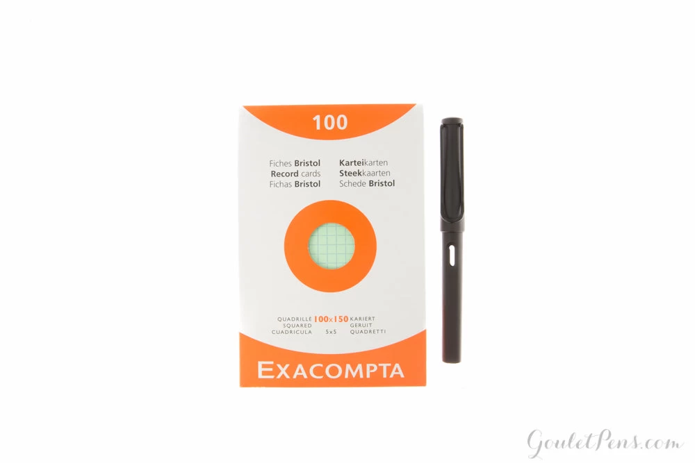 Exacompta Pastel Index Cards (4 X 6) - Graph - Image 3