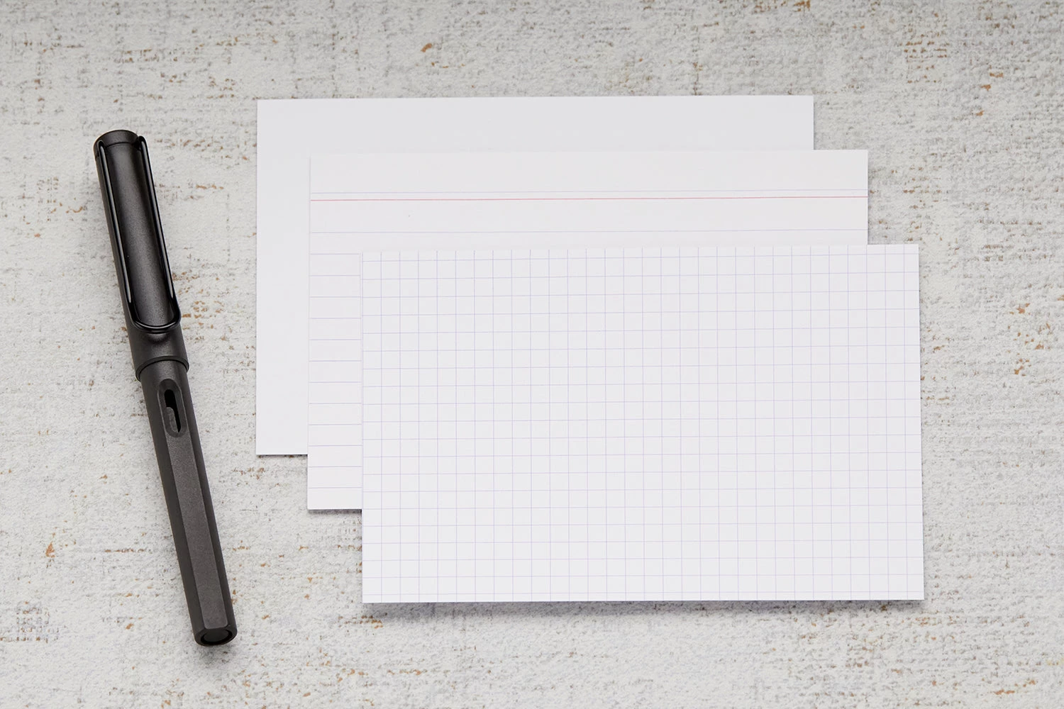 Exacompta White Index Cards (4 X 6) - Lined - Image 3