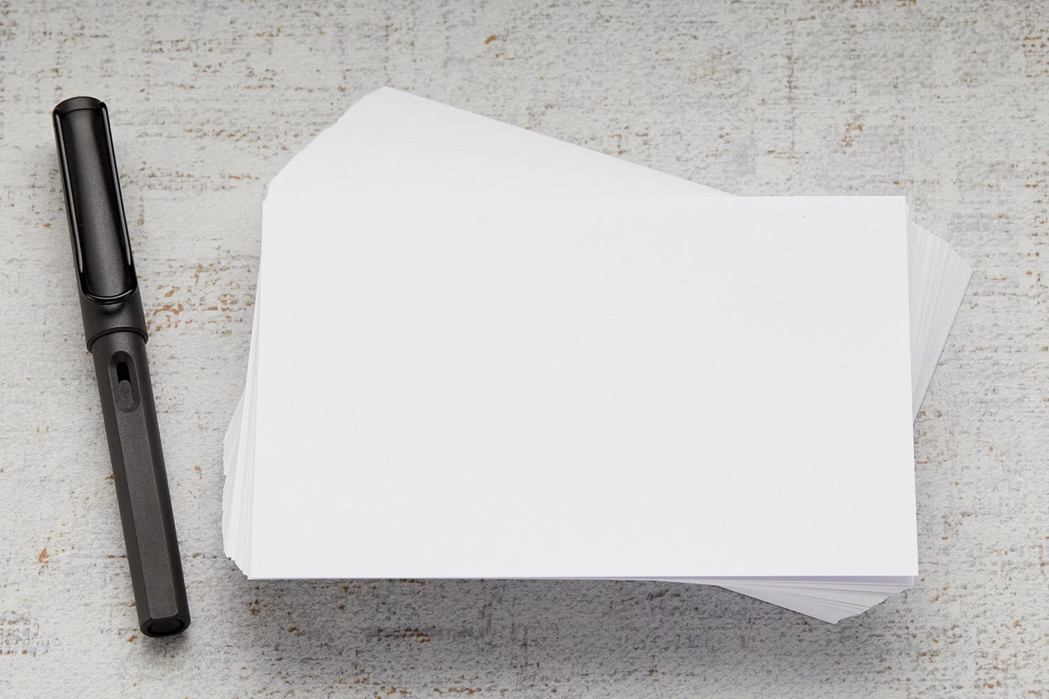 Exacompta White Index Cards (4 X 6) - Blank - Image 2