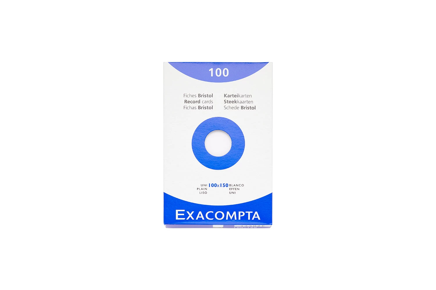 Exacompta White Index Cards (4 X 6) - Blank