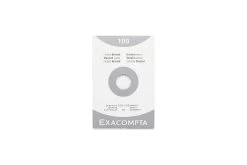 Exacompta White Index Cards (4 X 6) - Graph