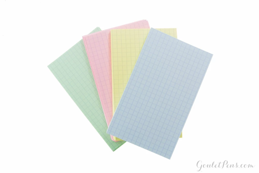 Exacompta Pastel Index Cards (3 X 5) - Graph - Image 2