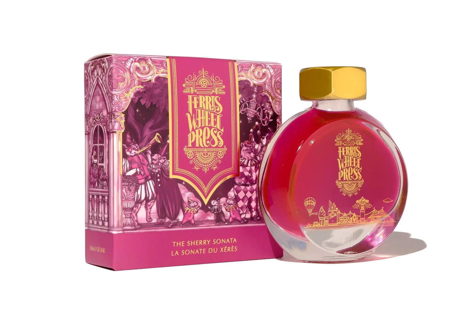 Ferris Wheel Press The Sherry Sonata - 38ml Bottled Ink - Image 8