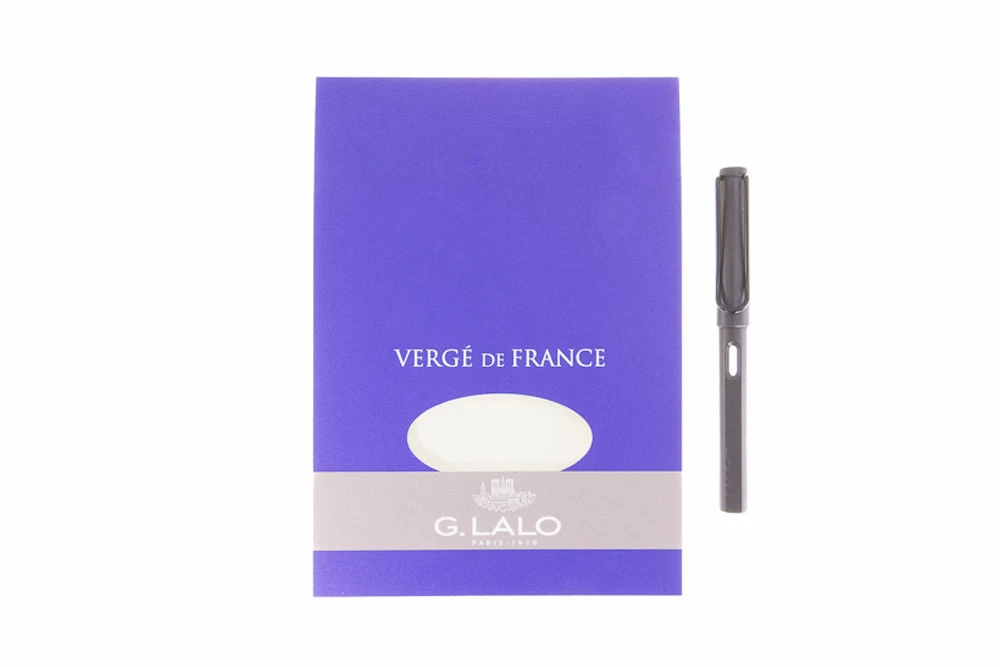 G. Lalo Vergé De France A5 Tablet - Ivory - Image 2