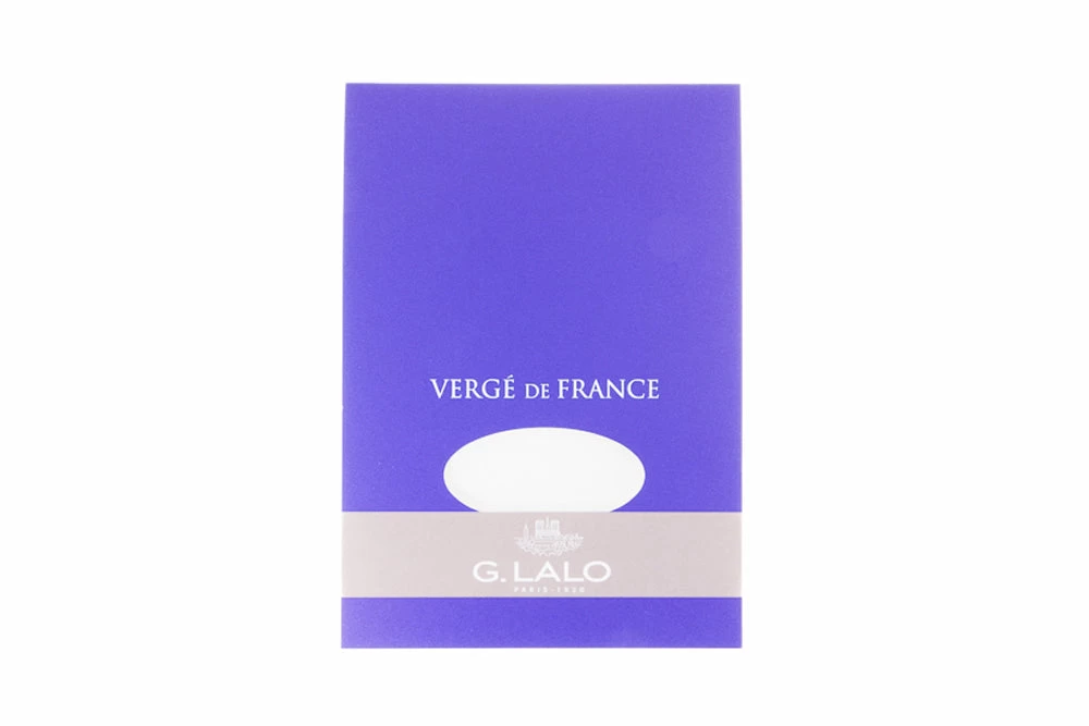 G. Lalo Vergé De France A5 Tablet - White
