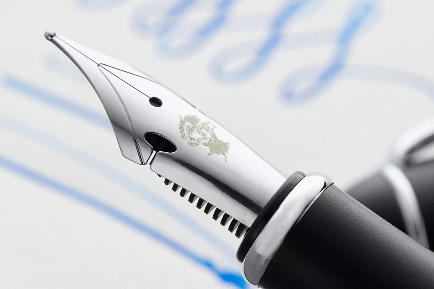 Goulet #6 Steel Flex Nib - Silver - Image 4