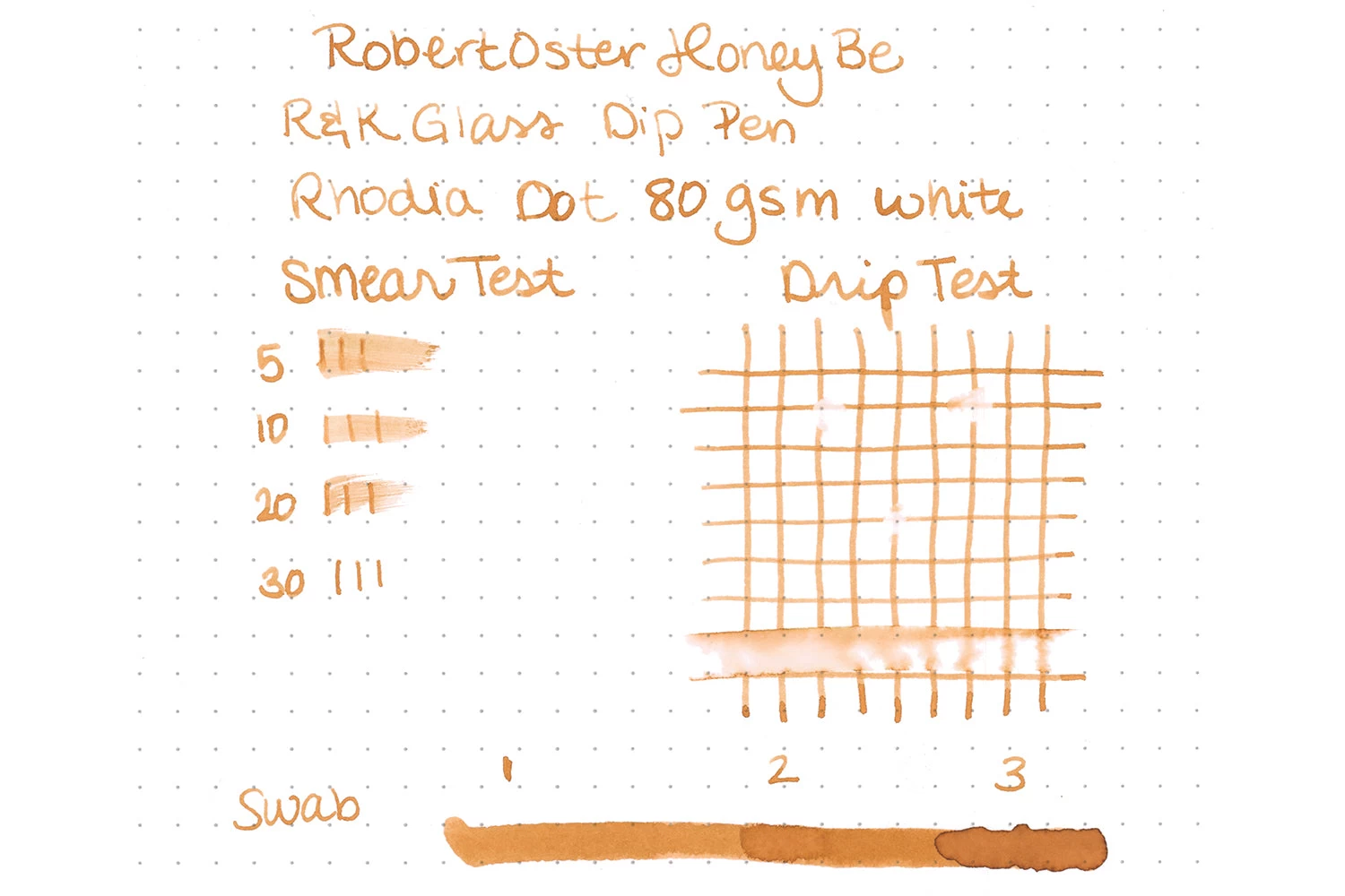 Robert Oster Honey Bee - 50ml Bottled Ink - Image 2