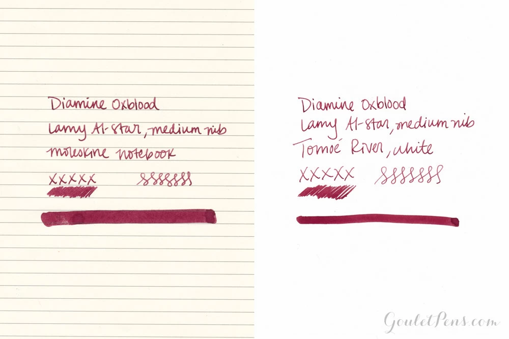 Diamine Oxblood - 30ml Bottled Ink - Image 17