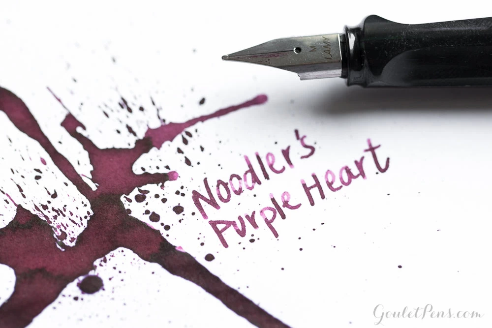 Noodler's Purple Heart - 3oz Bottled Ink - Image 2