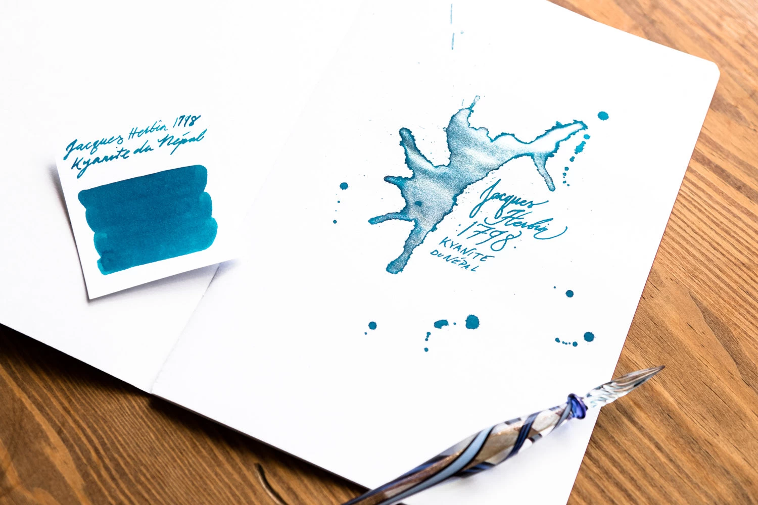 Jacques Herbin 1798 Kyanite Du Nepal - Ink Sample - Image 3