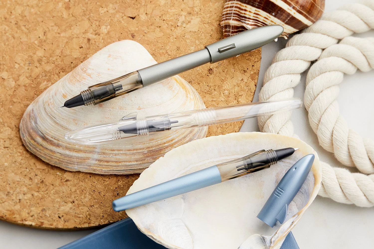 Jinhao 993 Shark Fountain Pen - Transparent - Image 11