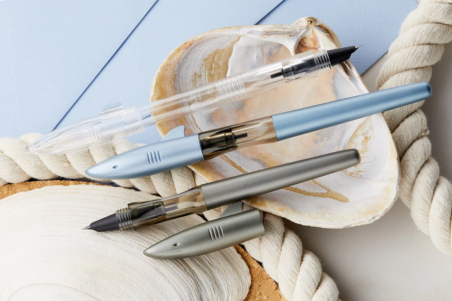 Jinhao 993 Shark Fountain Pen - Transparent - Image 10