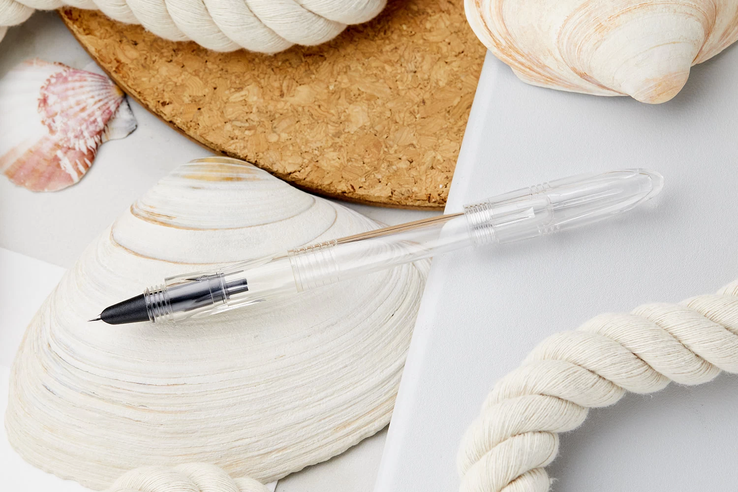 Jinhao 993 Shark Fountain Pen - Transparent - Image 6