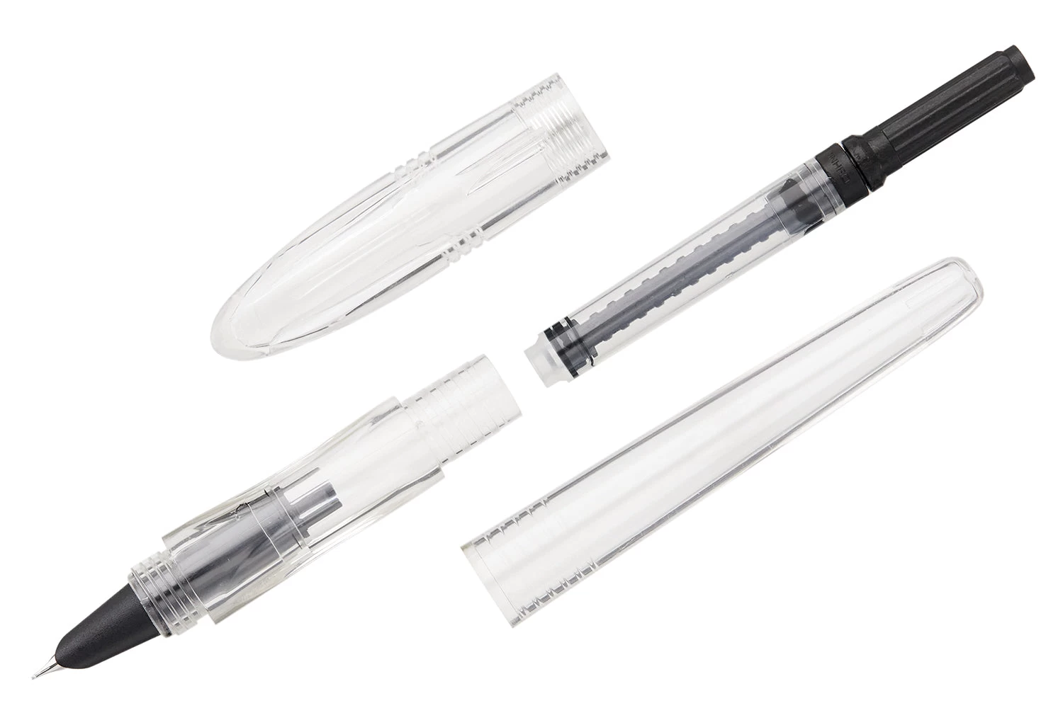 Jinhao 993 Shark Fountain Pen - Transparent - Image 3