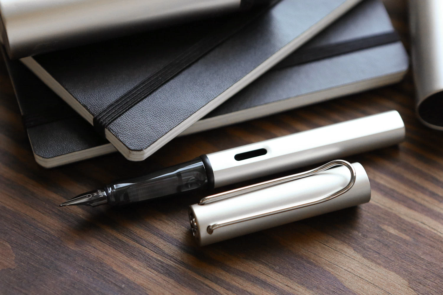 LAMY Lx Fountain Pen - Palladium - Image 10