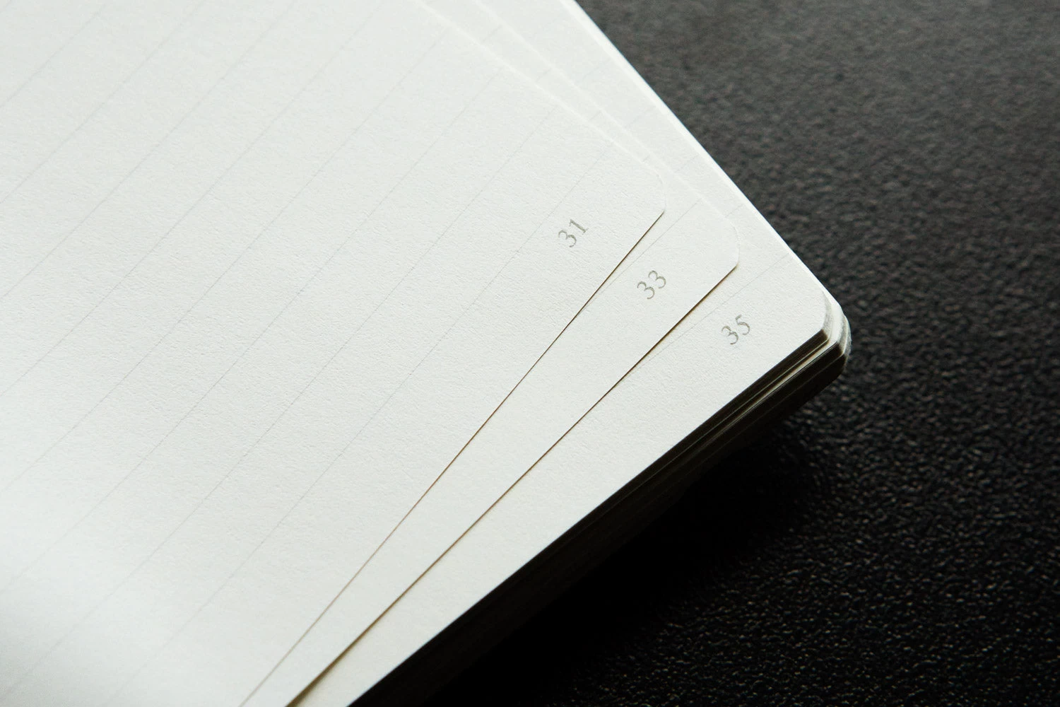 Leuchtturm1917 Medium A5 Notebook - Black, Lined - Image 3