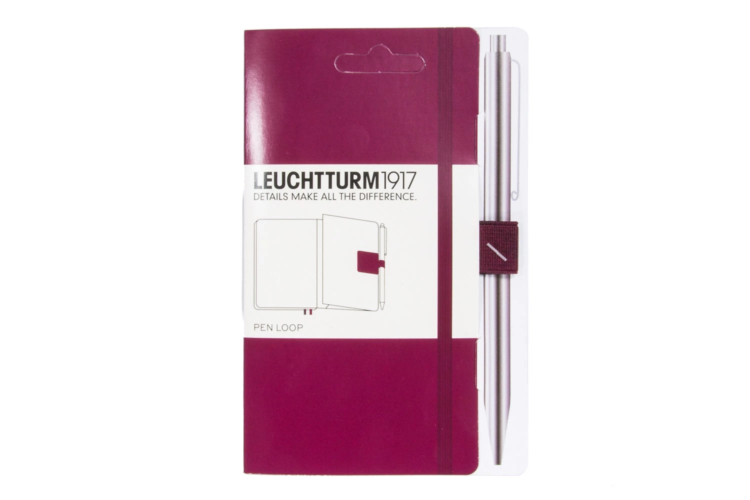 Leuchtturm1917 Pen Loop - Port Red - Image 2