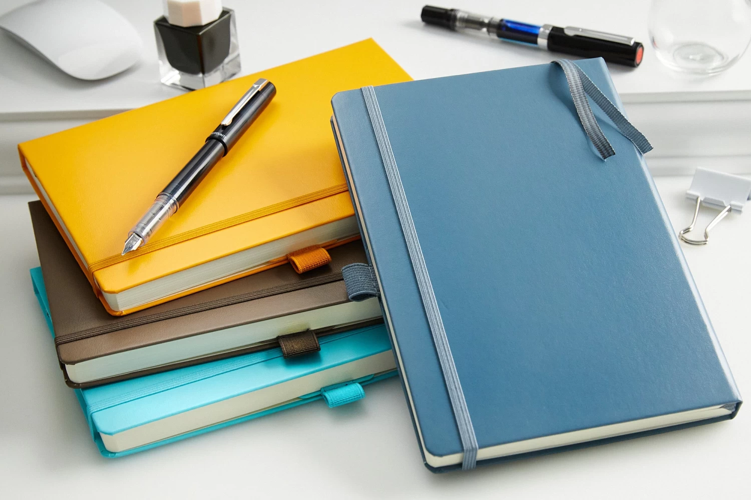 Leuchtturm1917 Pen Loop - Stone Blue - Image 7