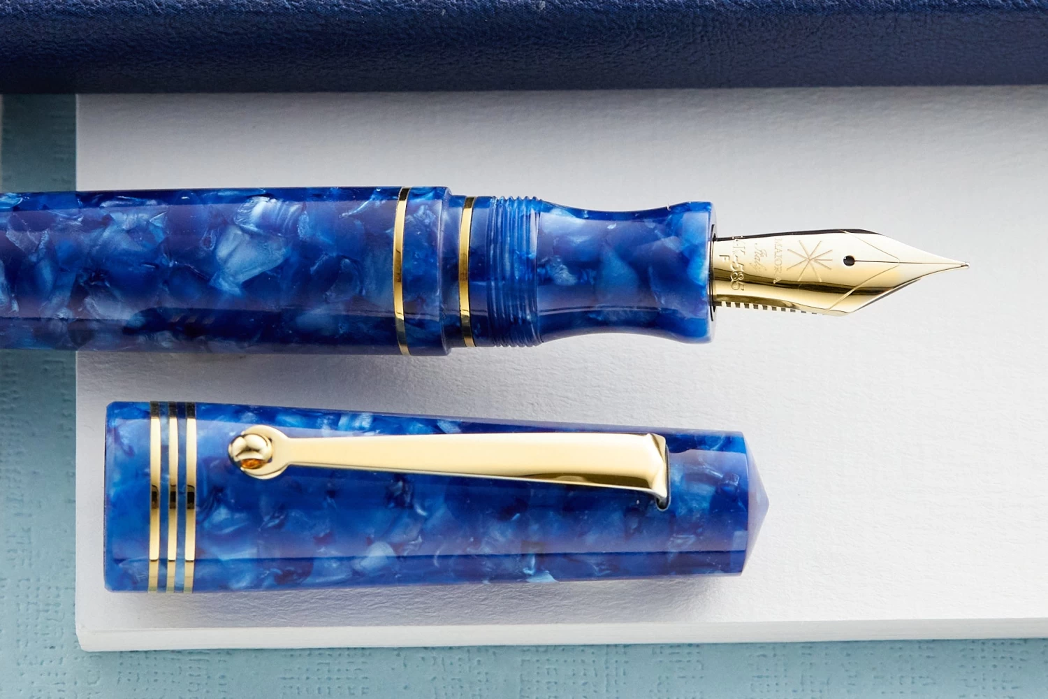 Maiora Capsule Fountain Pen - Blue Mare (Limited Edition) - Image 4