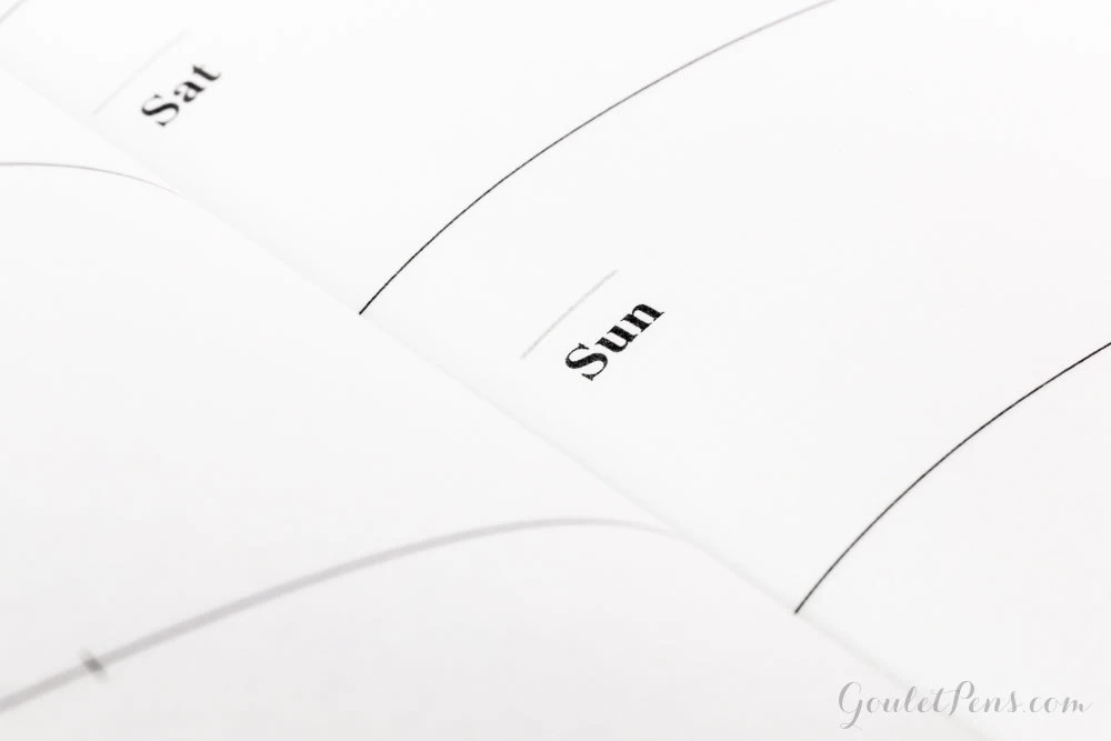 Traveler's Notebook Passport Refill 007 - Weekly Planner - Image 5