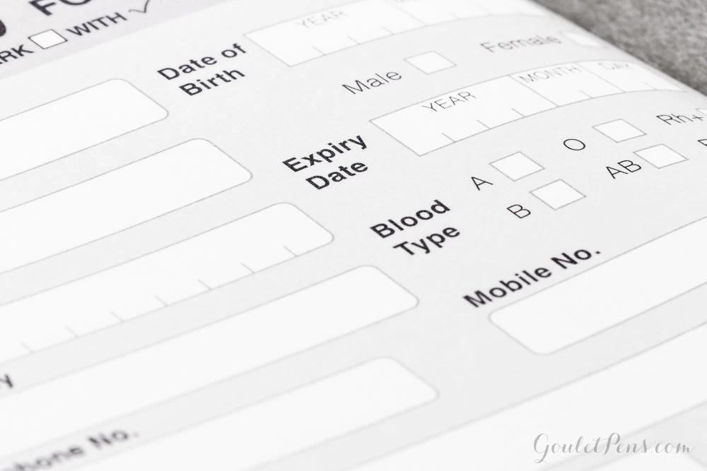 Traveler's Notebook Passport Refill 007 - Weekly Planner - Image 4