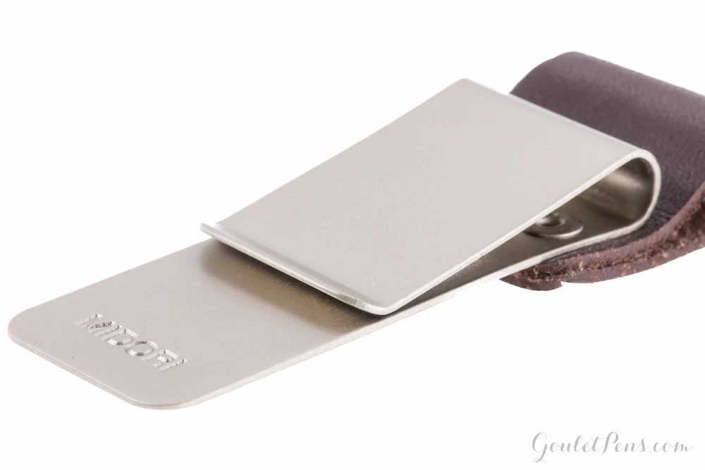 Traveler's Notebook Accessory 016 - Medium Pen Holder, Brown - Image 2