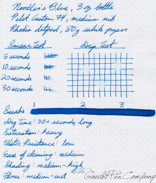 Noodler's Blue - 3oz Bottled Ink - Image 6