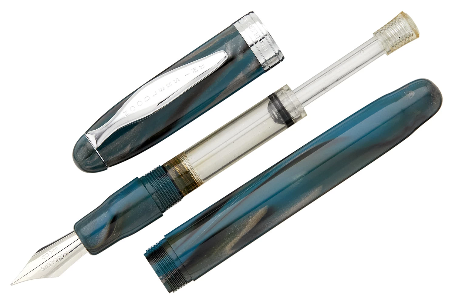 Noodler's Ahab Flex Fountain Pen - Mesa Turquoise - Image 3