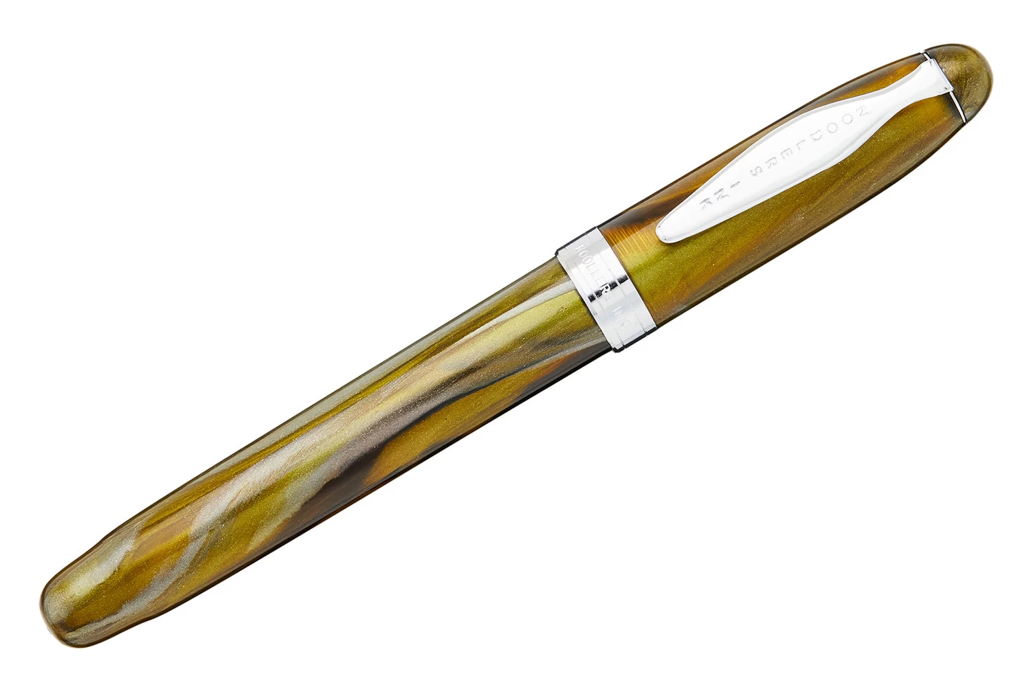 Noodler's Ahab Flex Fountain Pen - Mesa Tortoise - Image 2