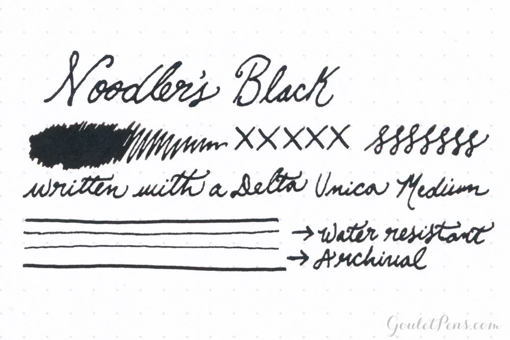 Noodler's Black - 3oz Bottled Ink - Image 3