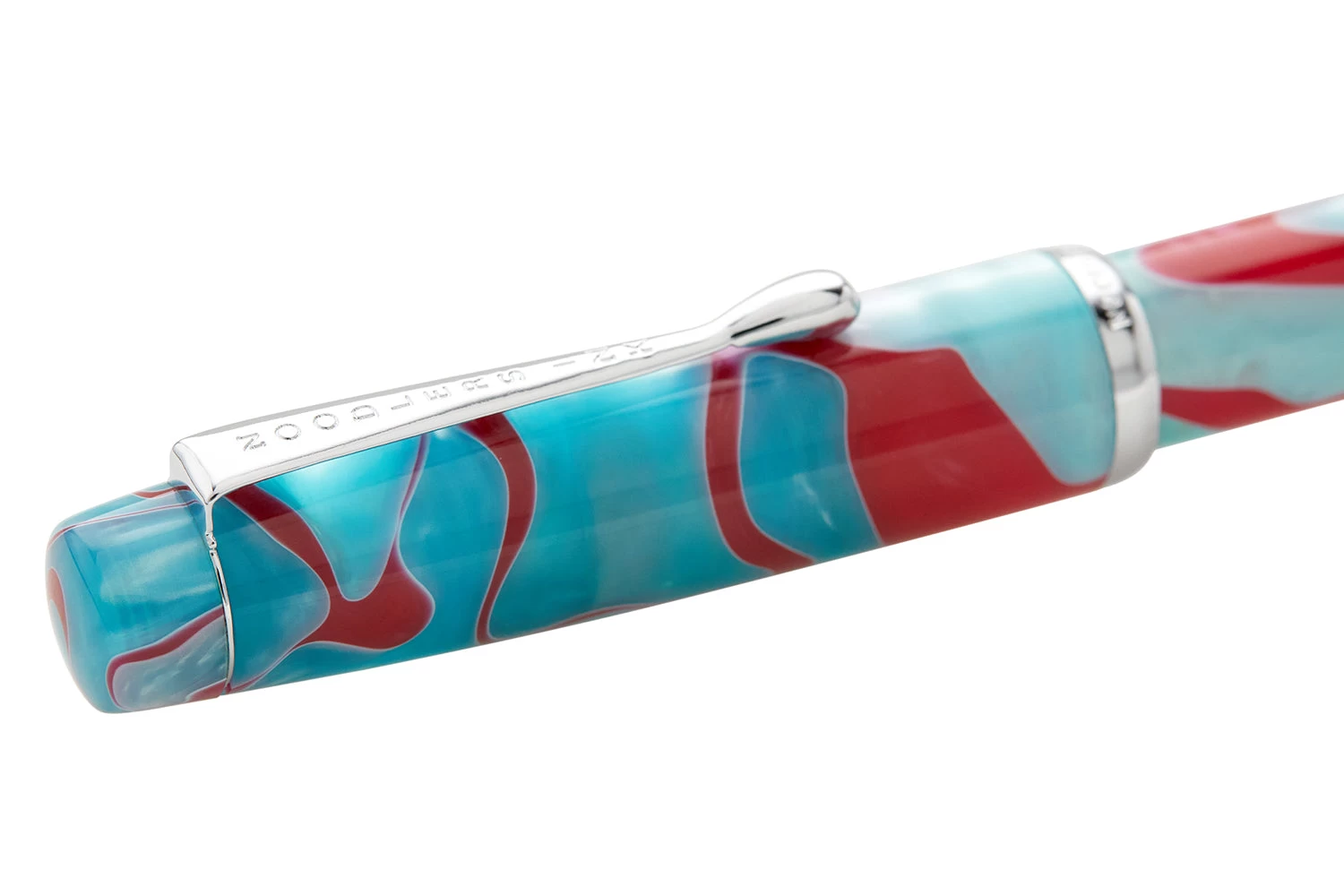 Noodler's Konrad Acrylic Flex Fountain Pen - Coral Sea - Image 5