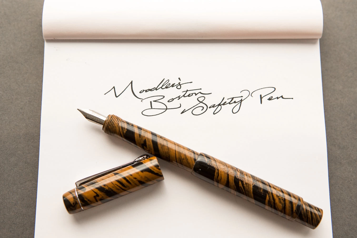 Noodler's Boston Safety Pen - Chestnut - Image 7